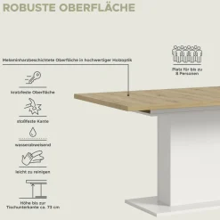 Ausziehbarer Esstisch MOTION