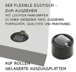 Ausziehbarer Esstisch PORTMORE