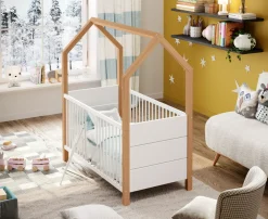 Babybett HOUSE