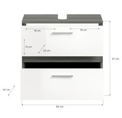 Badkombination 2-teilig ASSELA