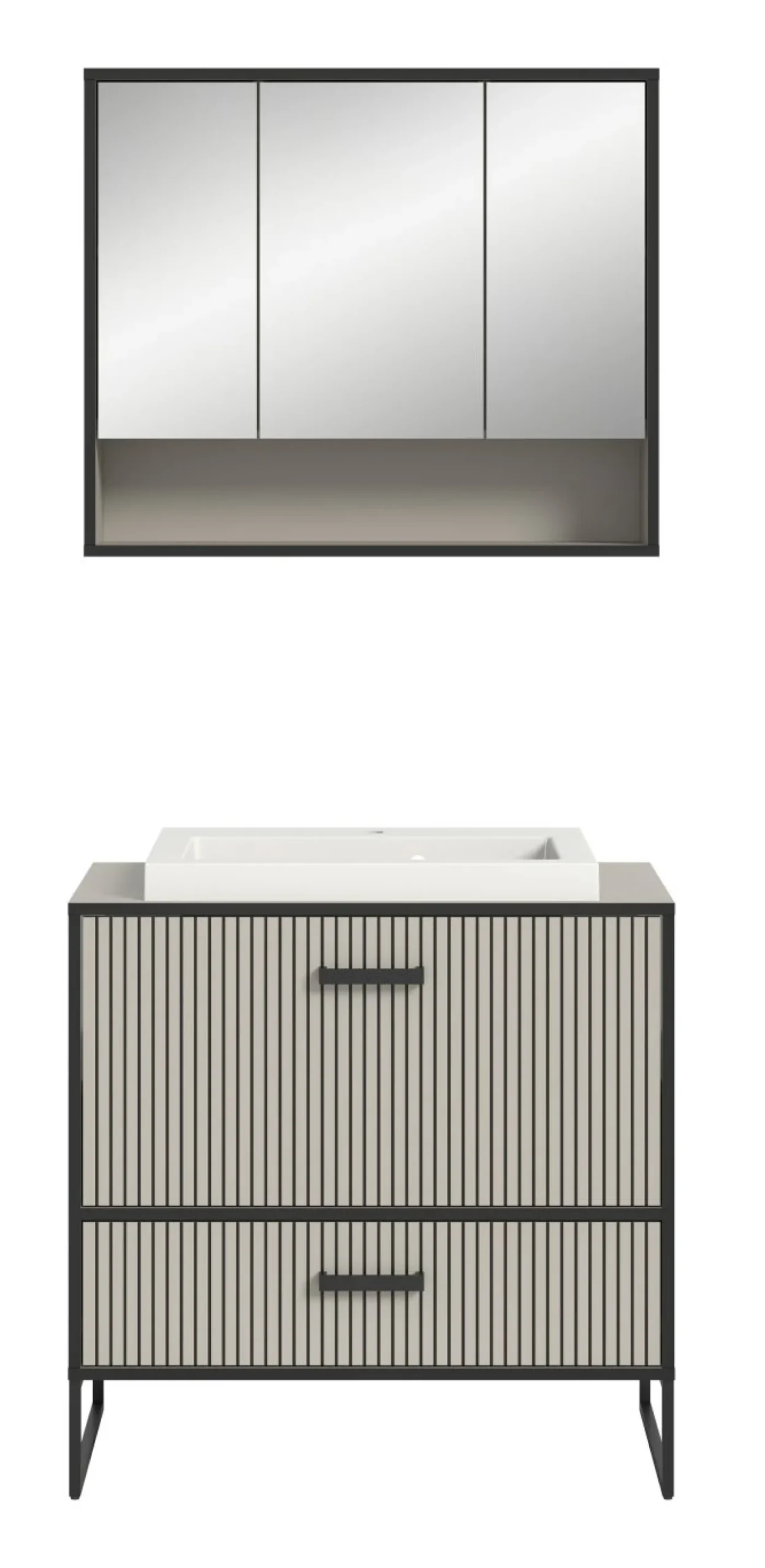 Badkombination 3-teilig BAGNO
