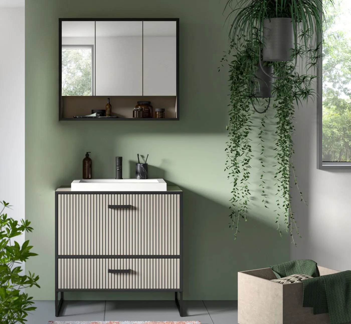 Badkombination 3-teilig BAGNO