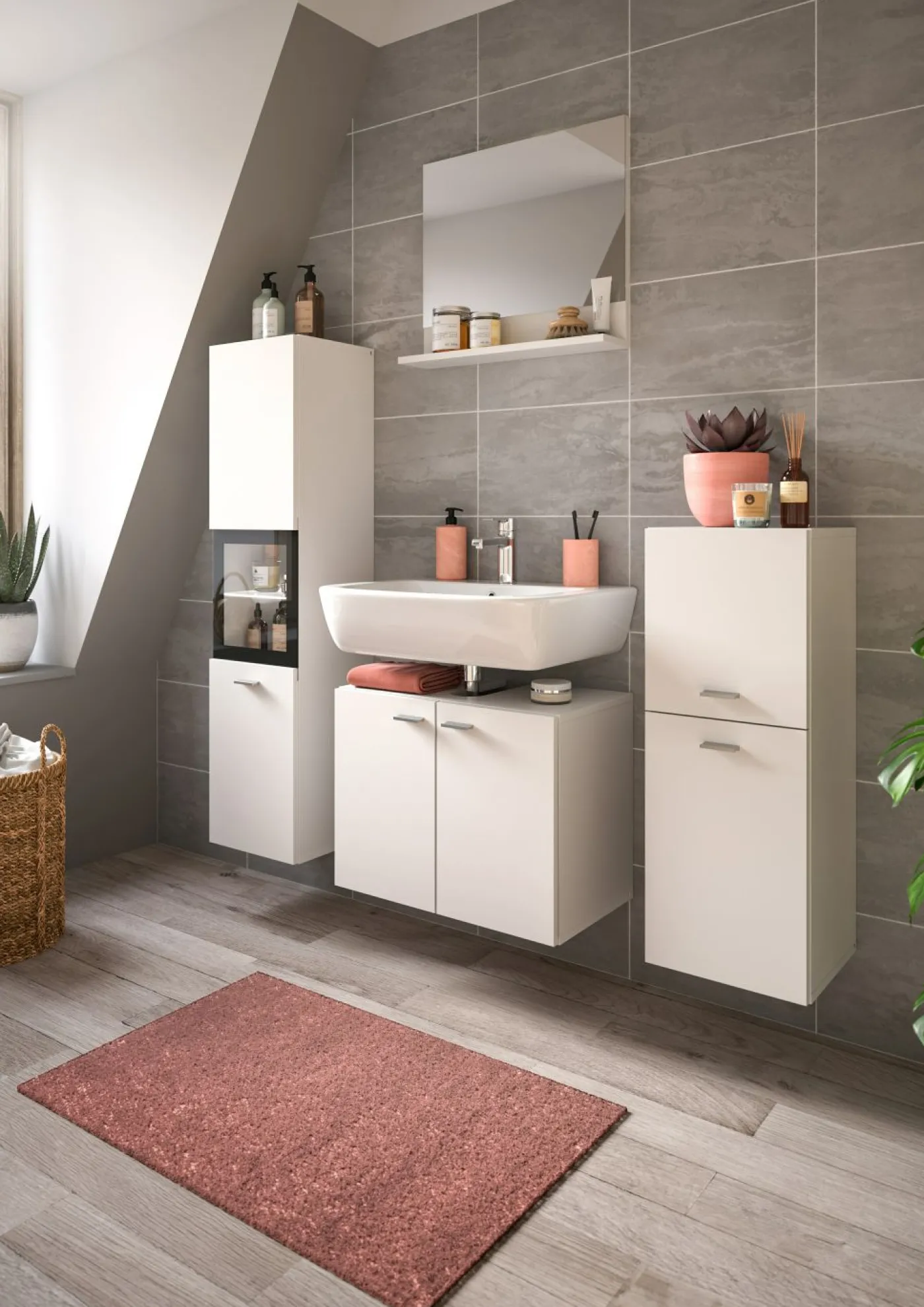 Badkombination 4-teilig SEBETA