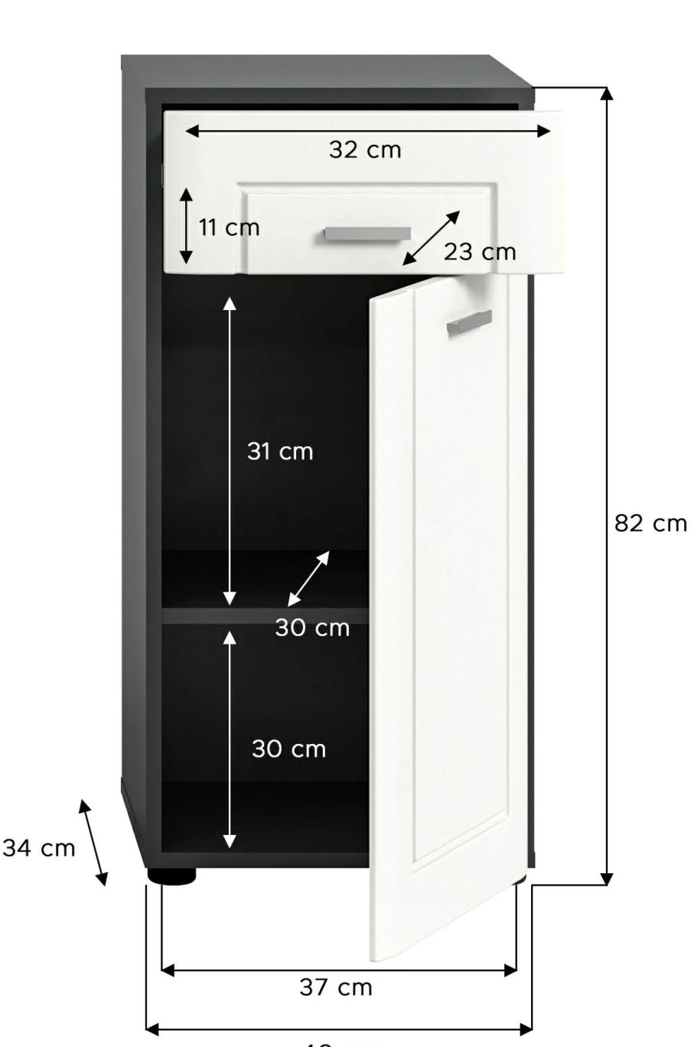 Badkombination 4-teilig SODDO