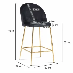 Barhocker 2er-Set WOHNLING