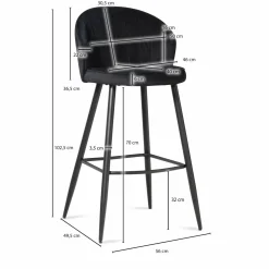 Barhocker 2er-Set WOHNLING