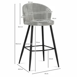 Barhocker 2er-Set WOHNLING
