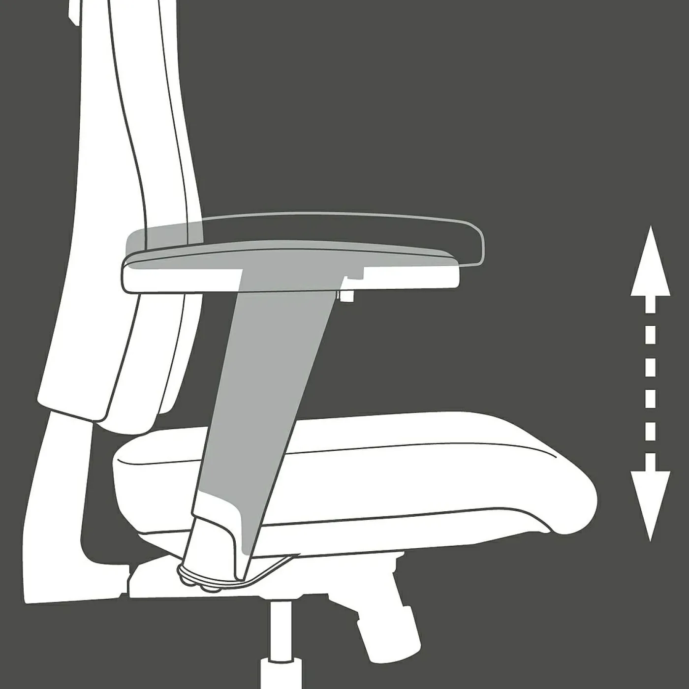 Bürodrehstuhl LINEA 45
