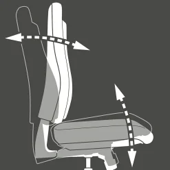 Bürodrehstuhl LINEA 80
