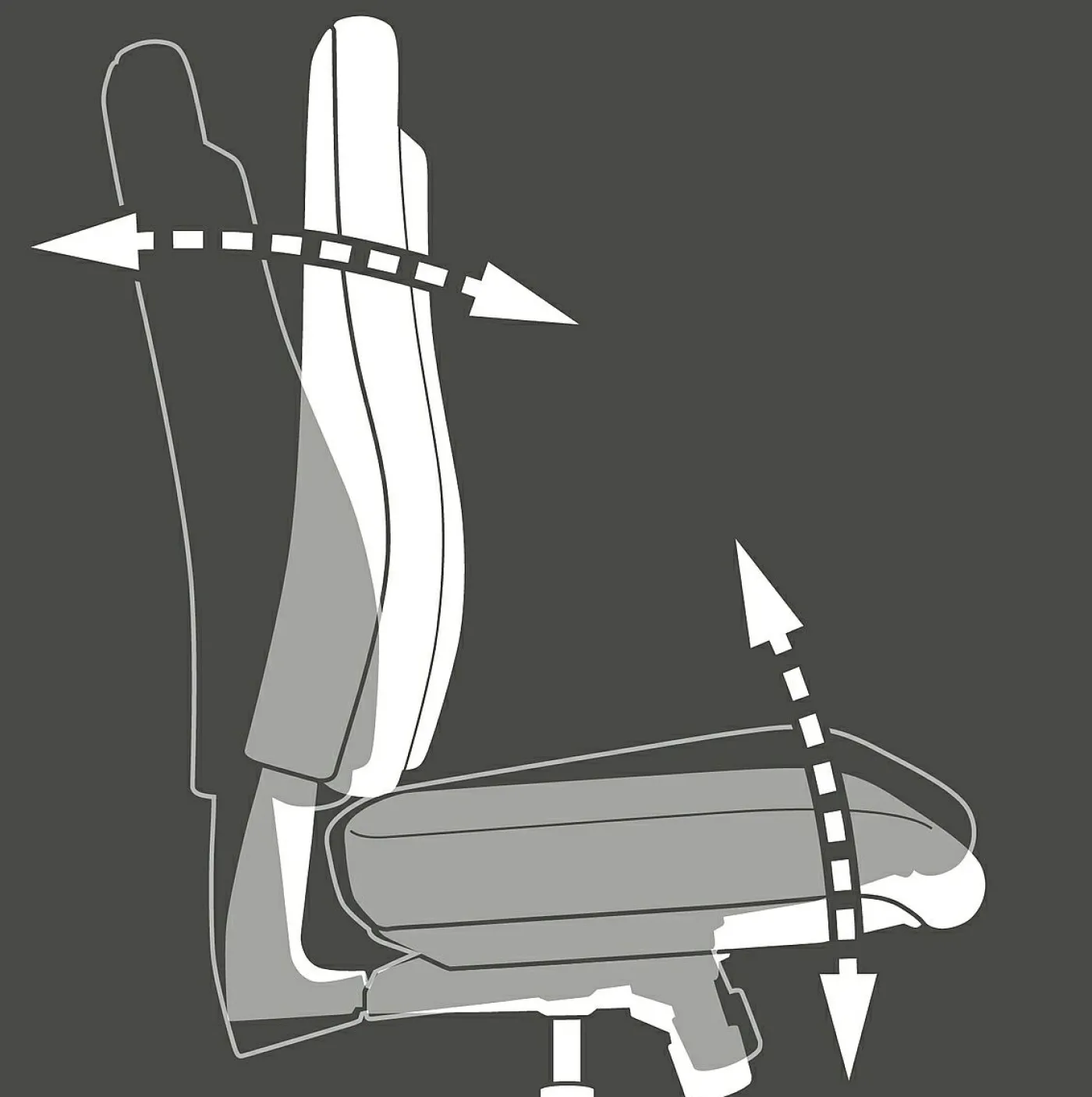 Bürodrehstuhl LINEA 80