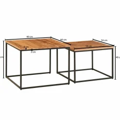 Couchtisch 2er-Set DOI HUAMODNOI
