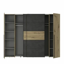 Dreh- und Schwebetürenschrank NARAGO