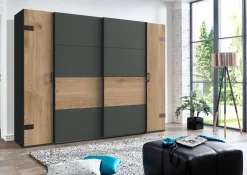 Dreh-/Schwebetürenschrank STOCKHOLM