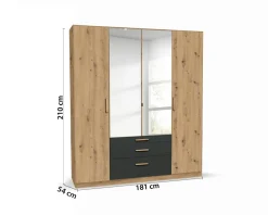 Drehtürenschrank ABRANTES