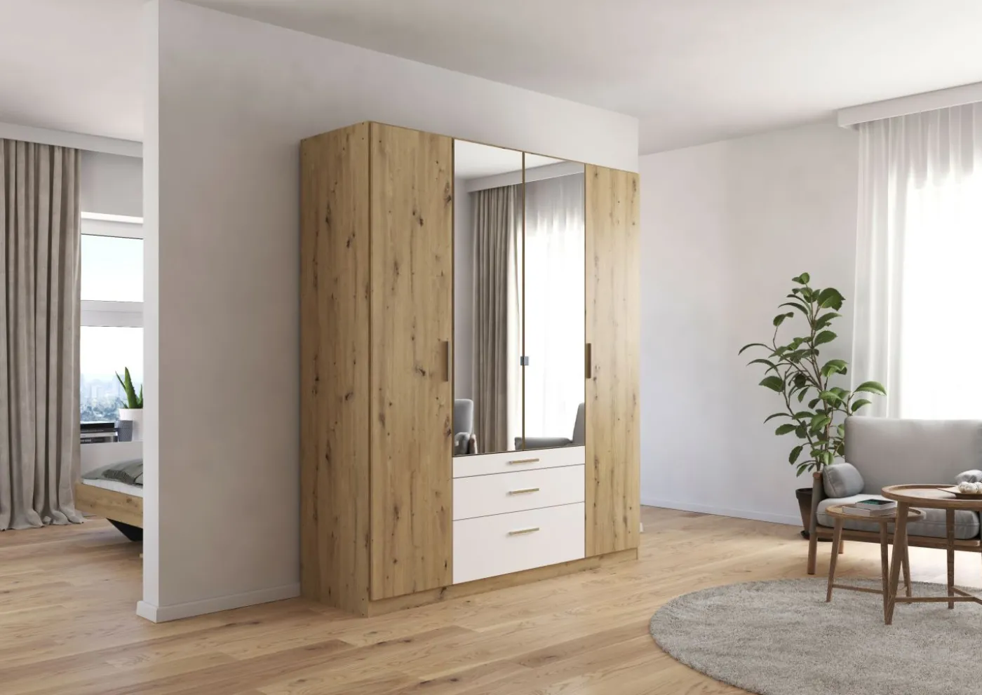 Drehtürenschrank ABRANTES