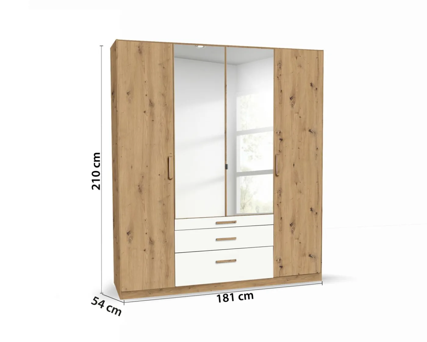 Drehtürenschrank ABRANTES