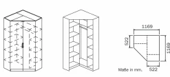Eckschrank CASE
