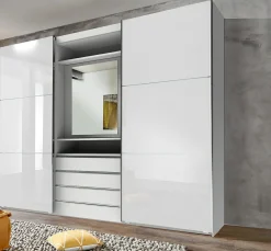 Funktions-Schwebetürenschrank MAGIC GLAS