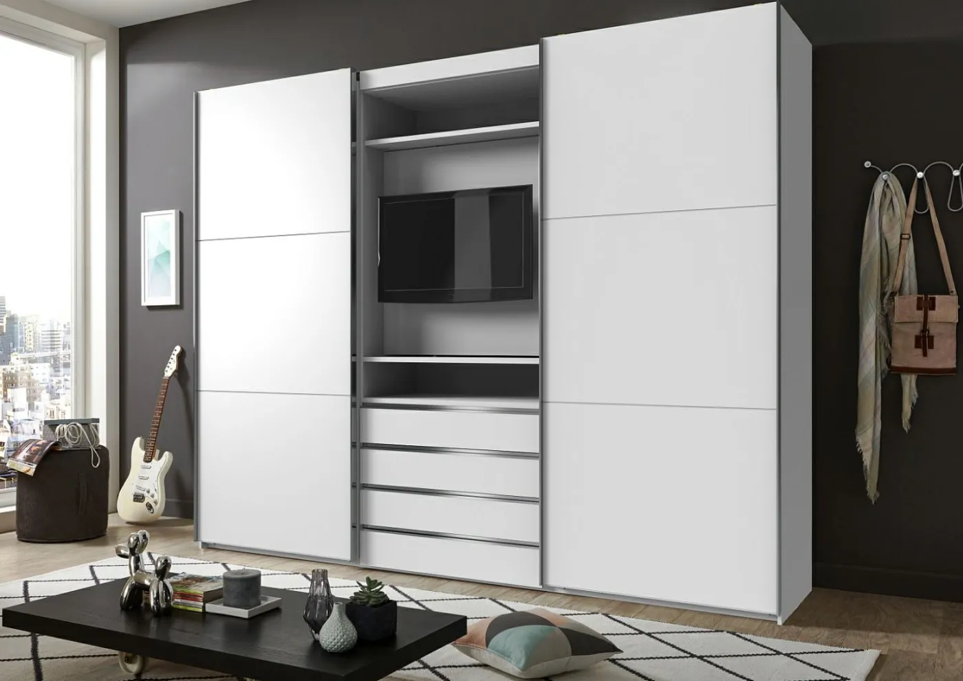 Funktions-TV-Schwebetürenschrank MAGIC