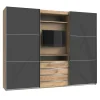 Funktions-TV-Schwebetürenschrank MAGIC GLAS