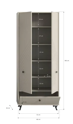 Garderobenschrank TAPI