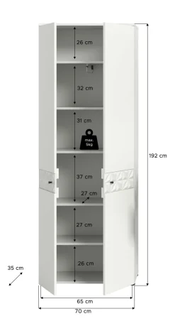 Garderobenschrank ZIWAY