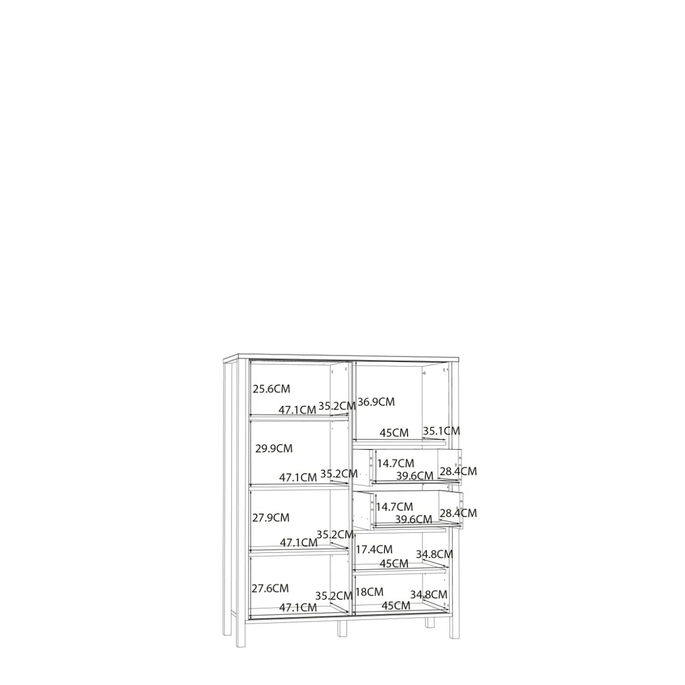 Highboard ARENSBURG