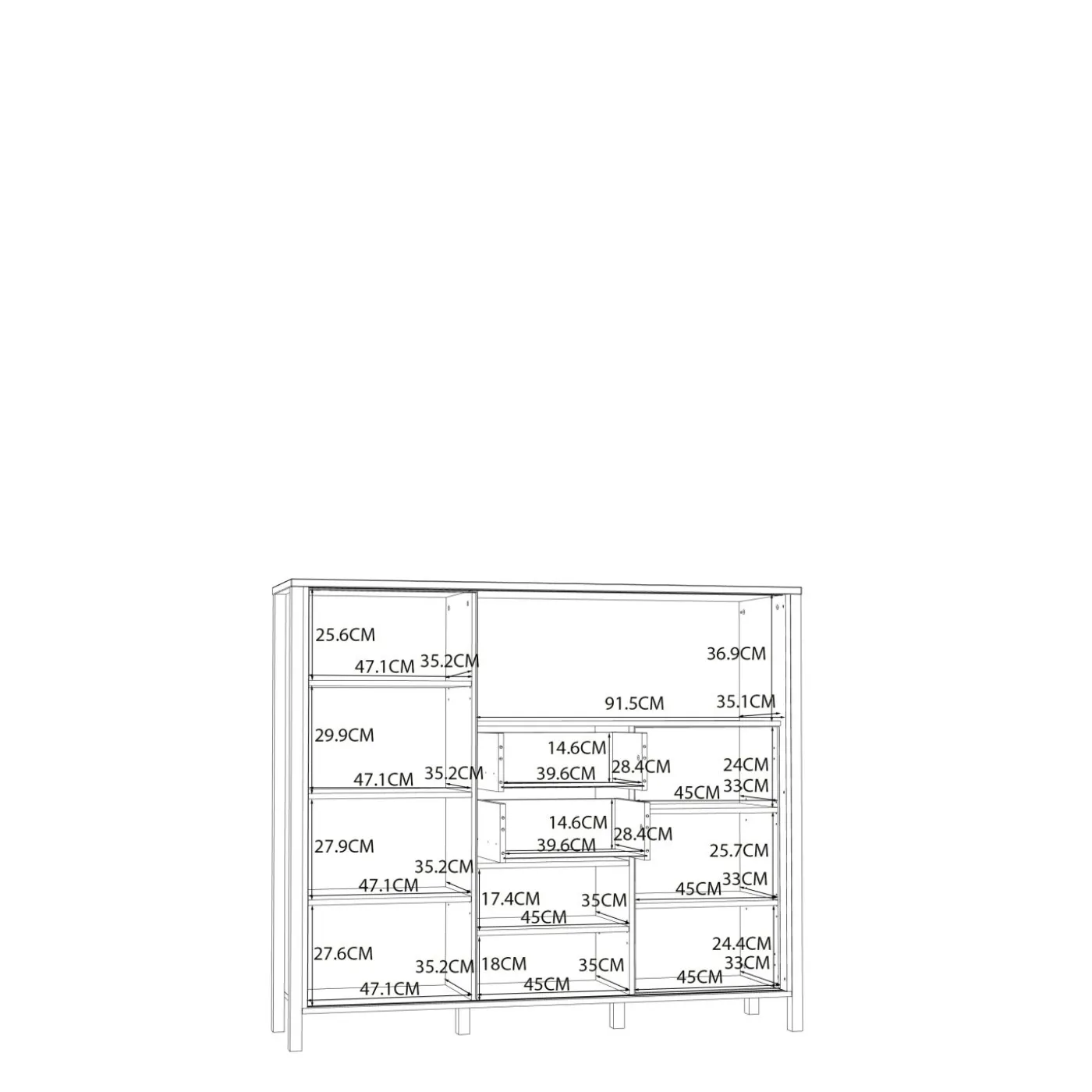 Highboard ARENSBURG