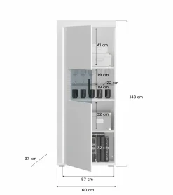 Highboardvitrine ADOLA