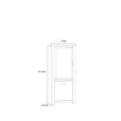 Highboardvitrine KALLASTE
