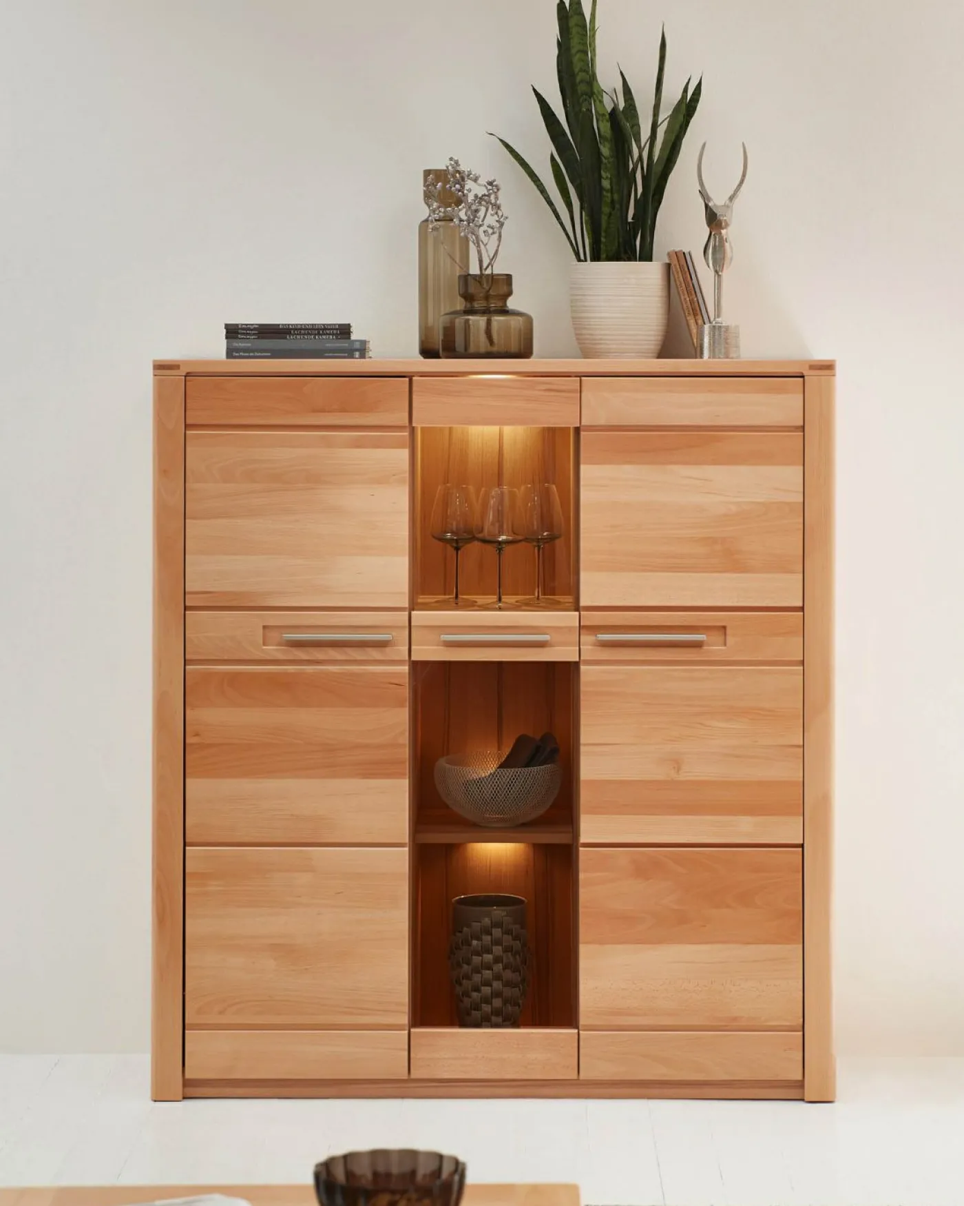 Highboardvitrine NATHANIAL