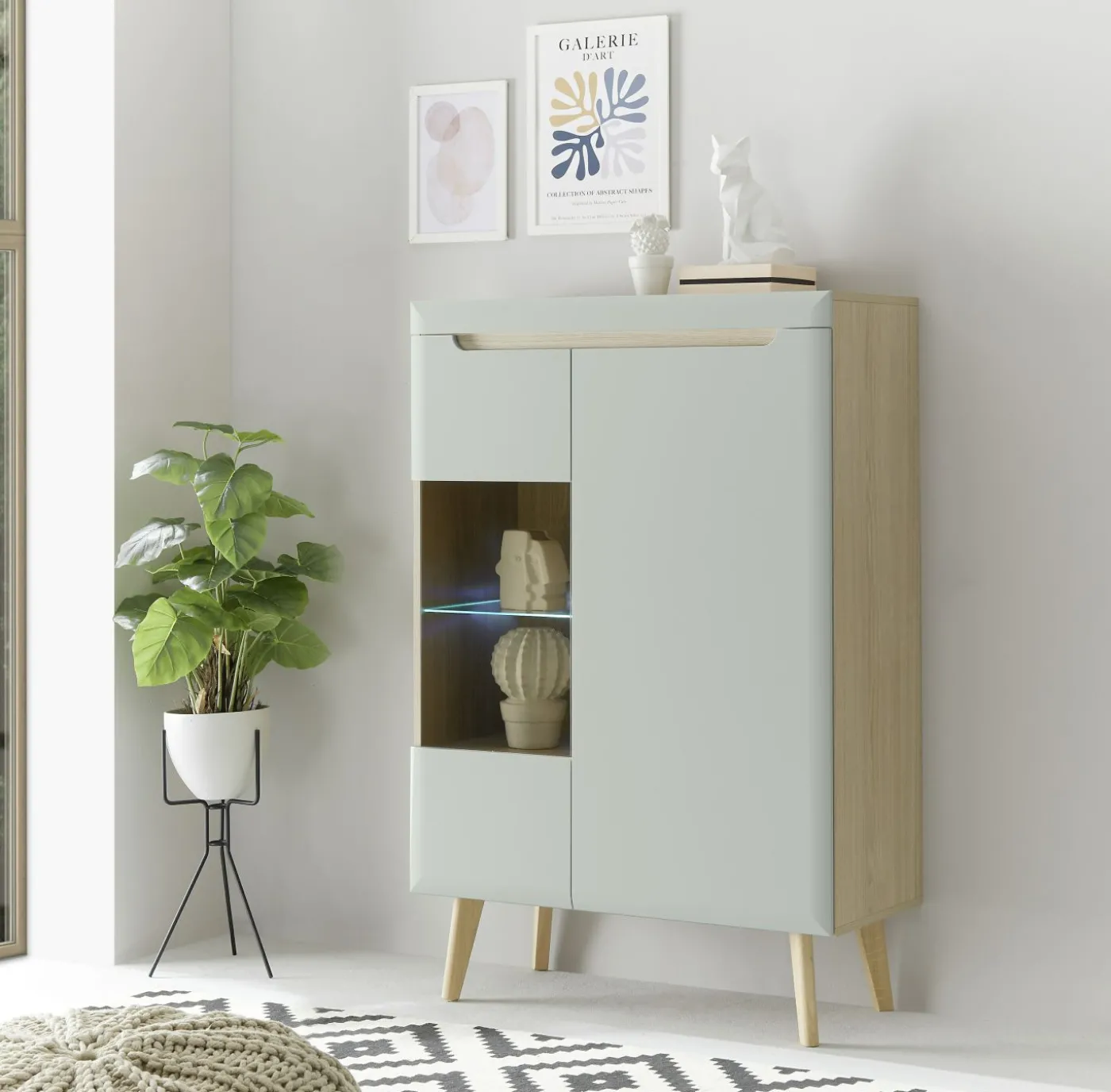 Highboardvitrine SVANTE