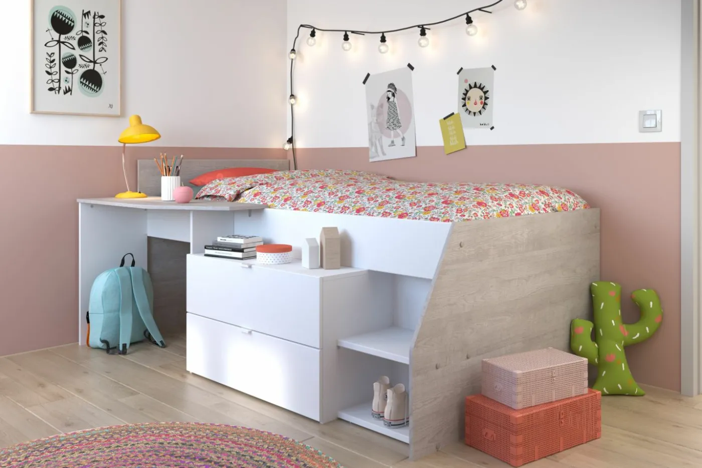 Hochbett MILKY A