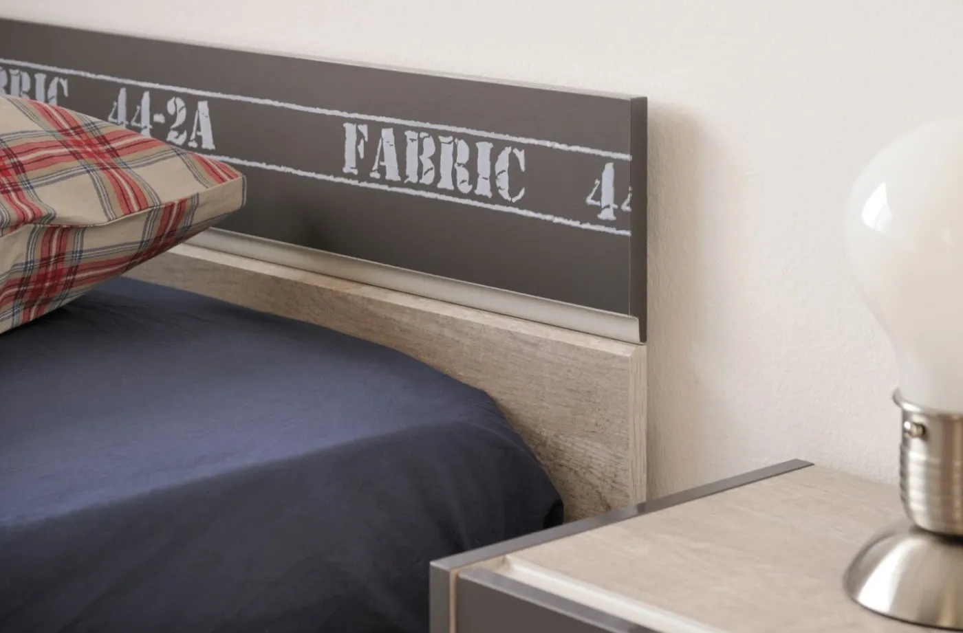 Jugendbett 90 x 200 cm FABRIC 4