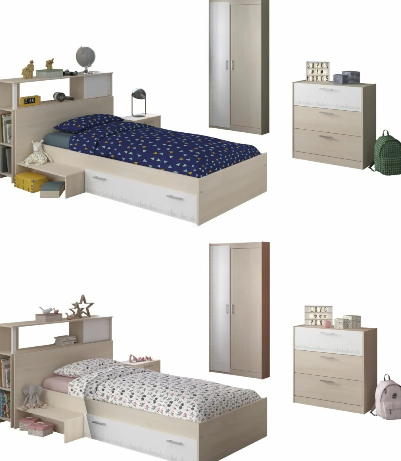 Jugendzimmer 5-teilig CHARLY 16