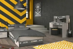Jugendzimmer 4-teilig FABRIC 15