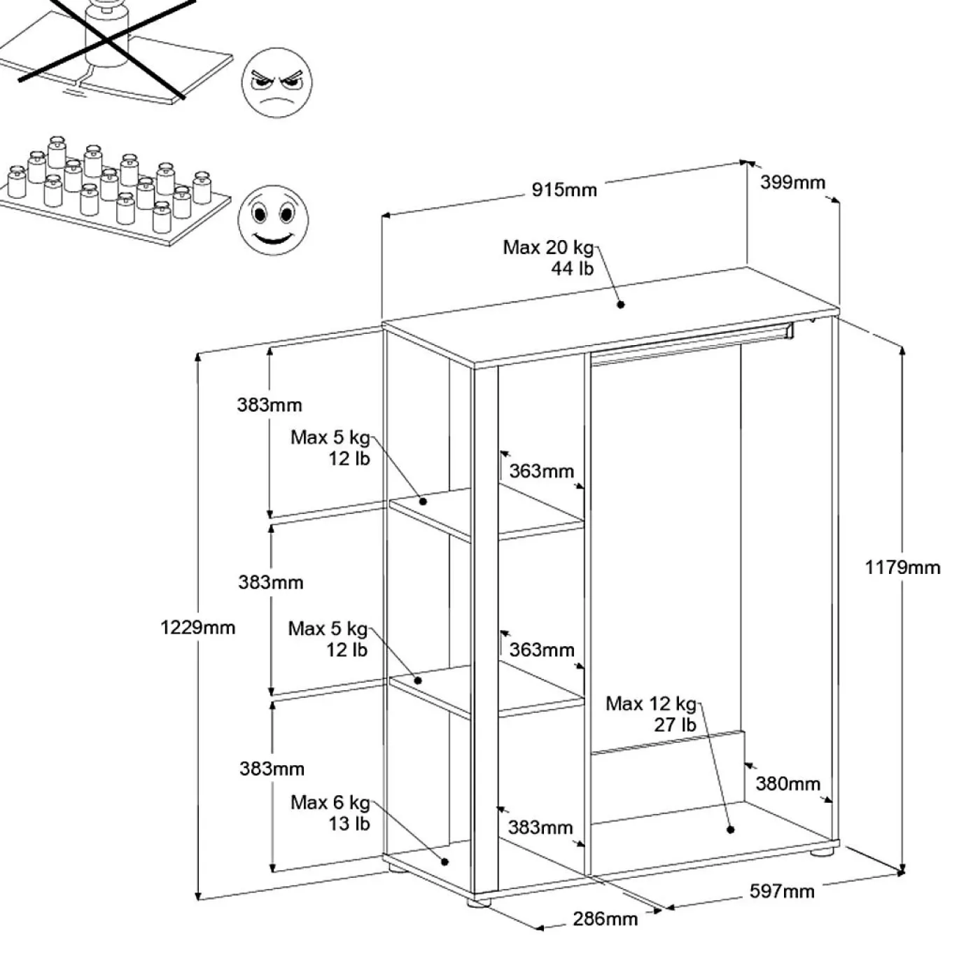 Jugendzimmer 5-teilig LAS VEGAS 13a