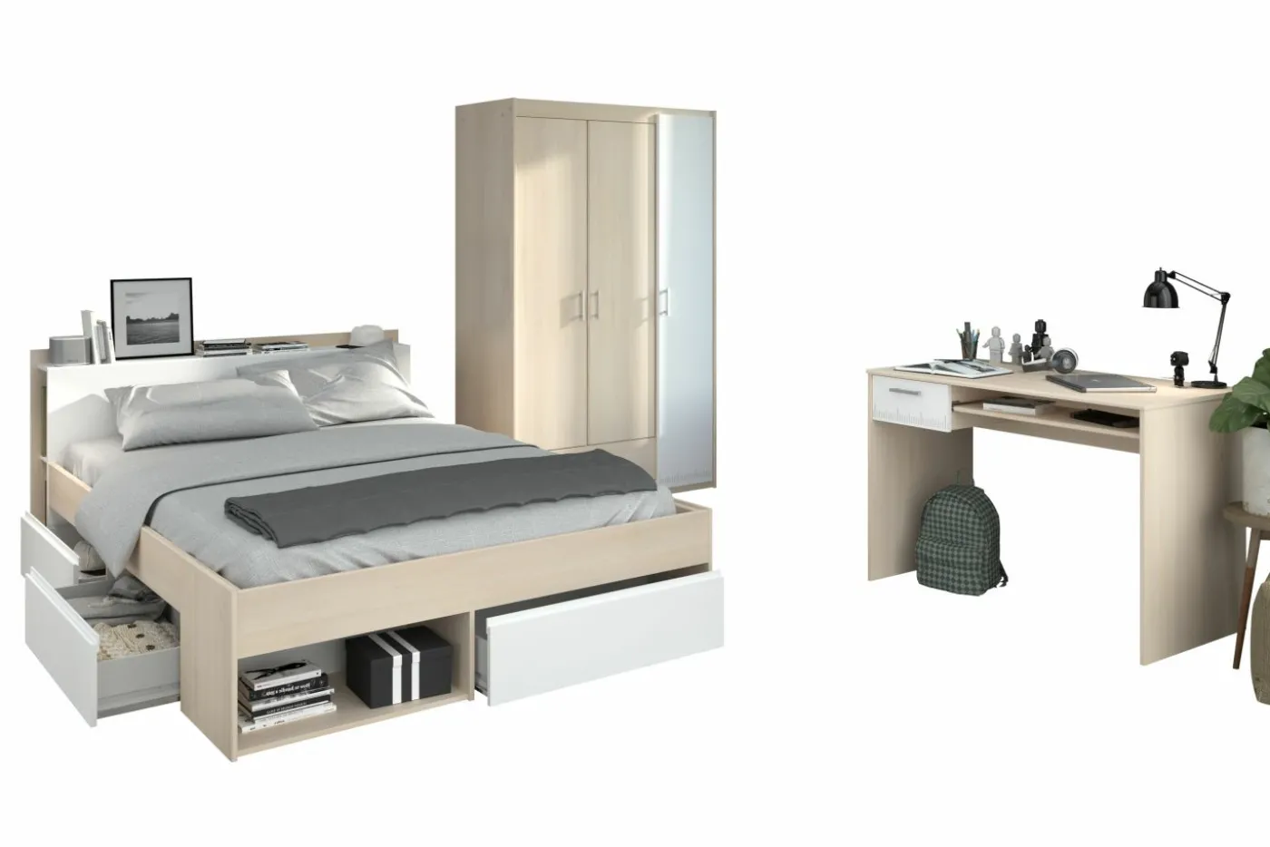 Jugendzimmer 3-teilig MOST 73
