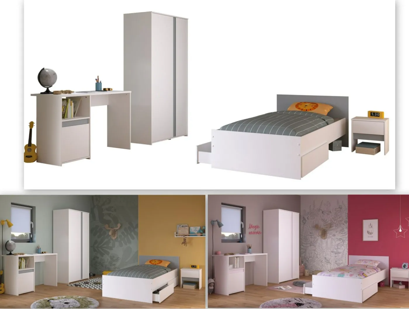 Jugendzimmer 6-teilig PIROUETTE 23