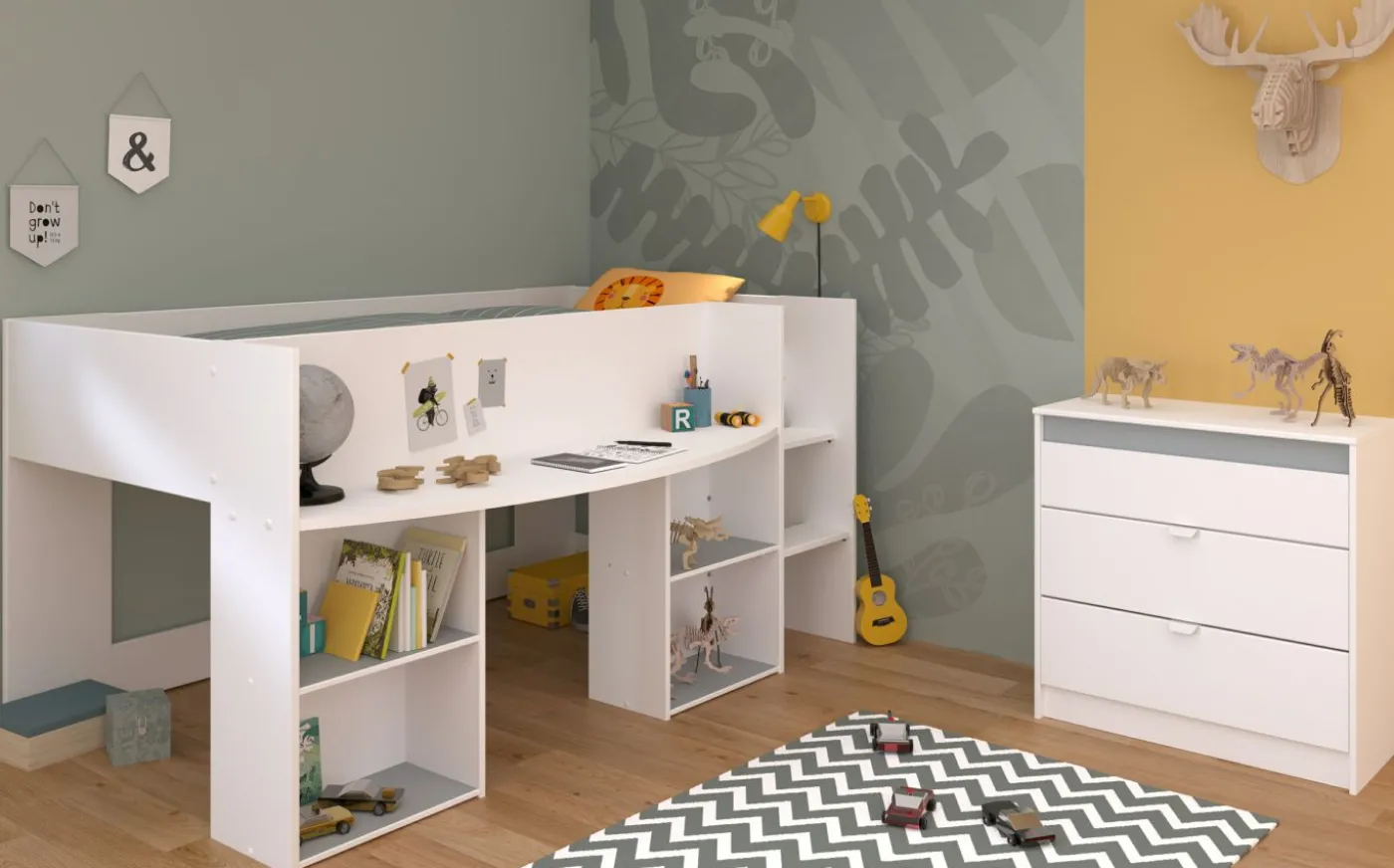 Jugendzimmer 2-teilig PIROUETTE 16