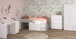 Kinderzimmer 4-teilig MILKY 11