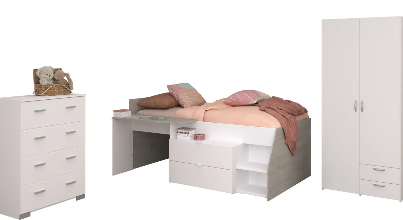 Kinderzimmer 3-teilig MILKY 12