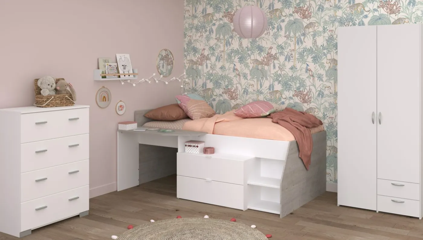 Kinderzimmer 3-teilig MILKY 12