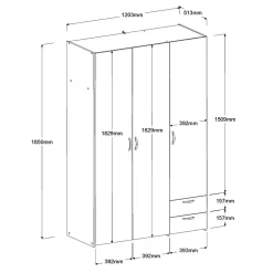 Kleiderschrank BOSTON 2