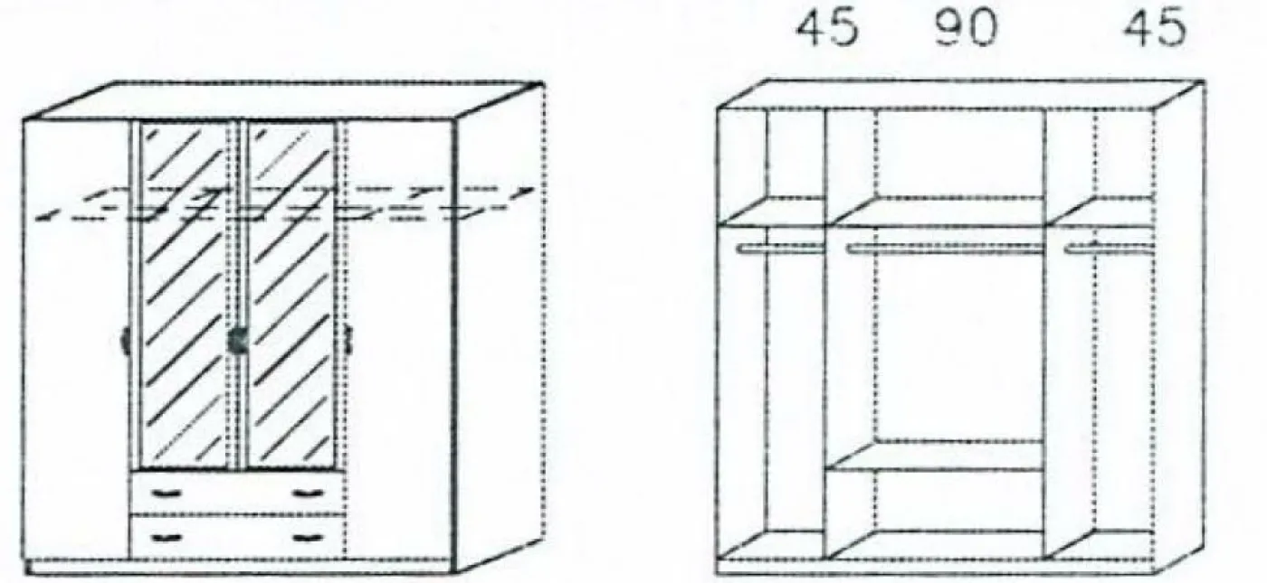 Kleiderschrank CASE