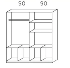 Kleiderschrank CELLE