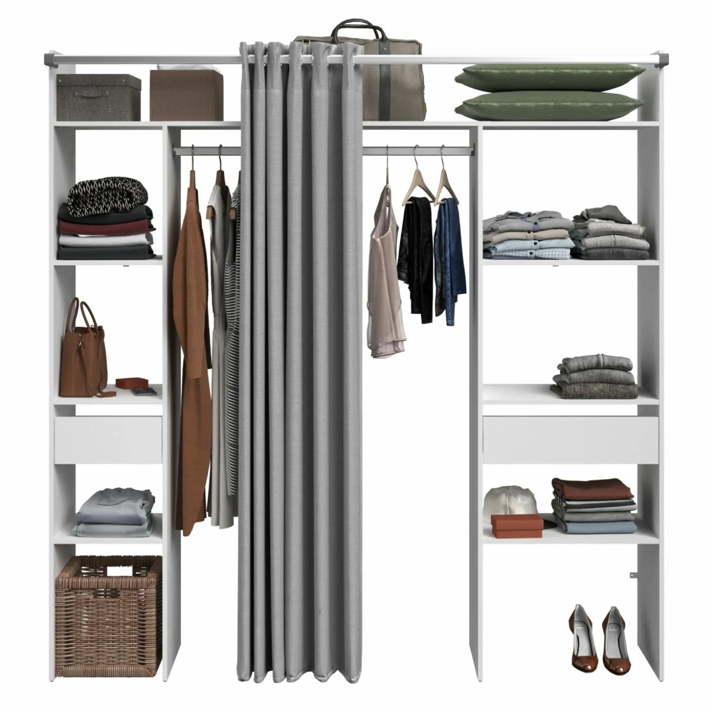 Kleiderschrank COMBI 2