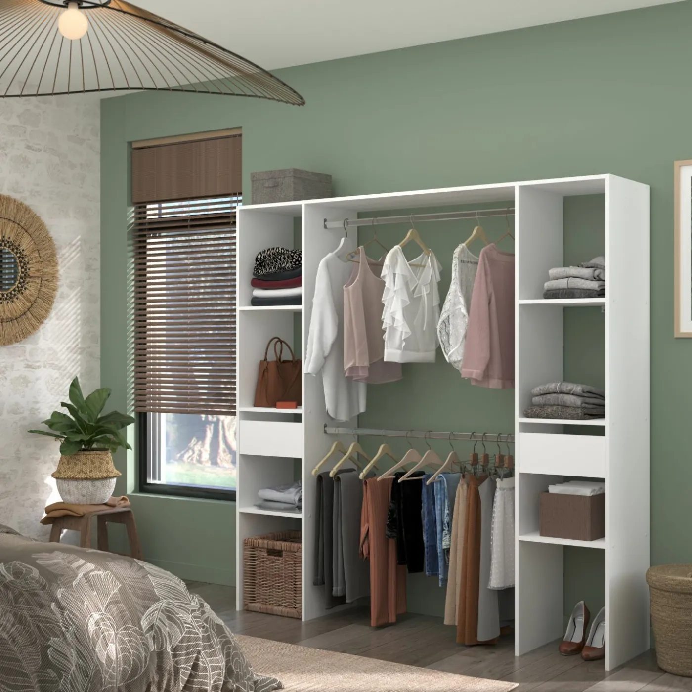 Kleiderschrank COMBI 2