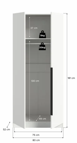 Kleiderschrank KOPENHAGEN