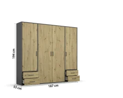 Kleiderschrank VOYAGER
